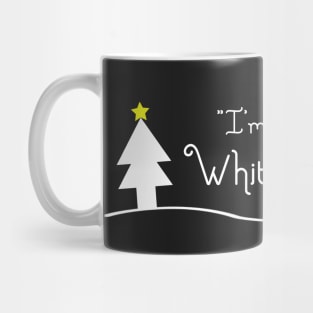 White Christmas Mug